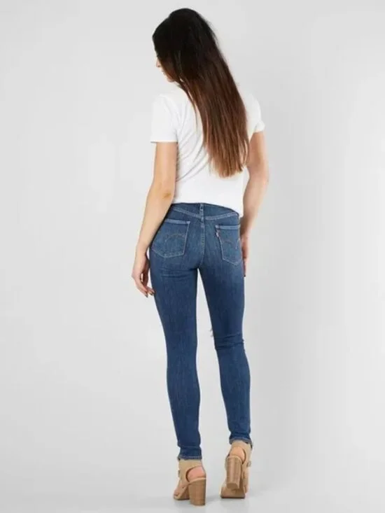 Levi’s 721 Distressed High Rise Skinny Jeans. Size 30 - Picture 2 of 10